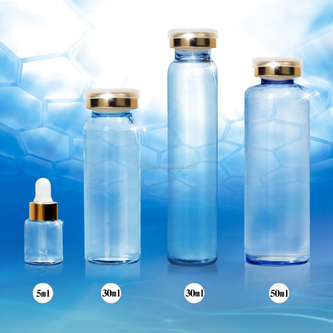 Thời hạn sử dụng 3 năm OEM stem cell và peptide chống nhăn chống lão hóa da collagen tinh khiết huyết thanh mặt 3