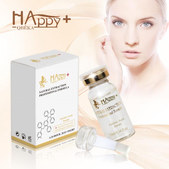 Hàm làm chặt lỗ chân lông mặt Kiểm soát dầu hạnh phúc và điều trị mụn trứng cá bằng axit azelaic 0