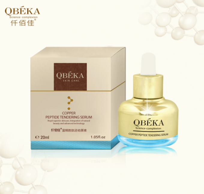 Cung cấp các mẫu miễn phí nhãn riêng đồng peptide huyết thanh cho siêu sửa chữa chống lão hóa 0