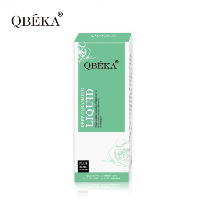 Làm sạch nước loại bỏ trang điểm 80ml Không kích thích Làm sạch sâu bởi đội ngũ QC chuyên nghiệp 4