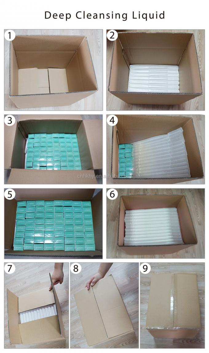 Làm sạch nước loại bỏ trang điểm 80ml Không kích thích Làm sạch sâu bởi đội ngũ QC chuyên nghiệp 2