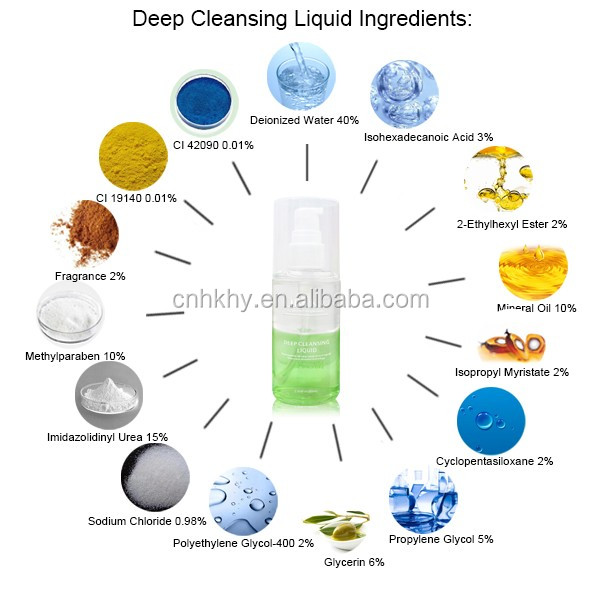80ml Volume Deep Cleansing Water Makeup Remover sạch và không còn dư lượng cho phụ nữ 8