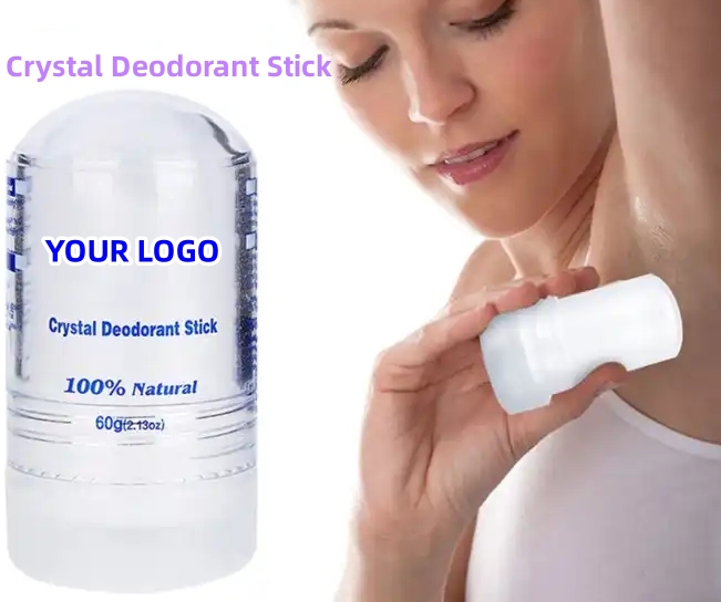 Tùy chỉnh nước hoa Alum đá tinh thể khử mùi cho phụ nữ lâu dài nước hoa nhựa 8
