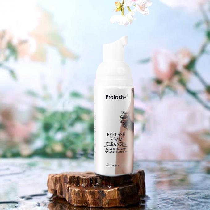 Logo nhãn riêng tùy chỉnh Lash Wash Làm sạch lông mi Shampoo sản phẩm dạng lỏng cho khuôn mặt 6