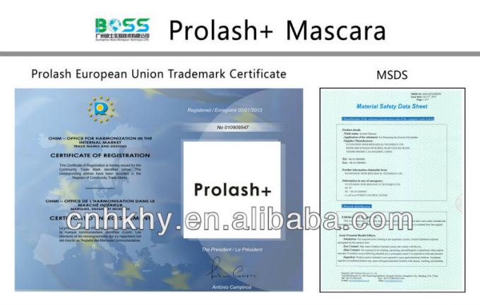 OEM Mascara mỹ phẩm làm dài lông mi Mascara sợi cho lông mi mạnh mẽ hơn và dài hơn 3