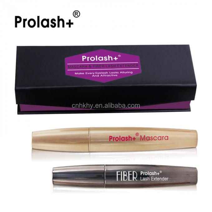 Prolash Mascara Fiber Lash Extender Semi Permanent Waterproof Black Eyelash Extension Kit (Sửa lông mi màu đen không bị nước) 0