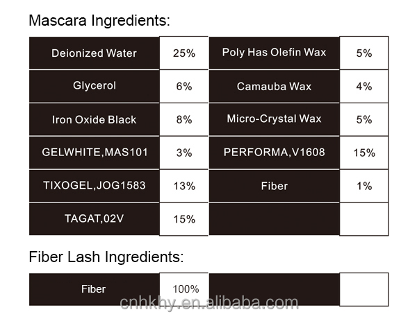 Prolash Mascara Fiber Lash Extender Semi Permanent Waterproof Black Eyelash Extension Kit (Sửa lông mi màu đen không bị nước) 1