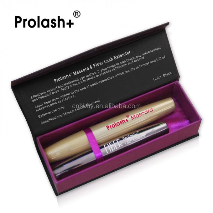 Prolash Mascara Fiber Lash Extender Semi Permanent Waterproof Black Eyelash Extension Kit (Sửa lông mi màu đen không bị nước) 9