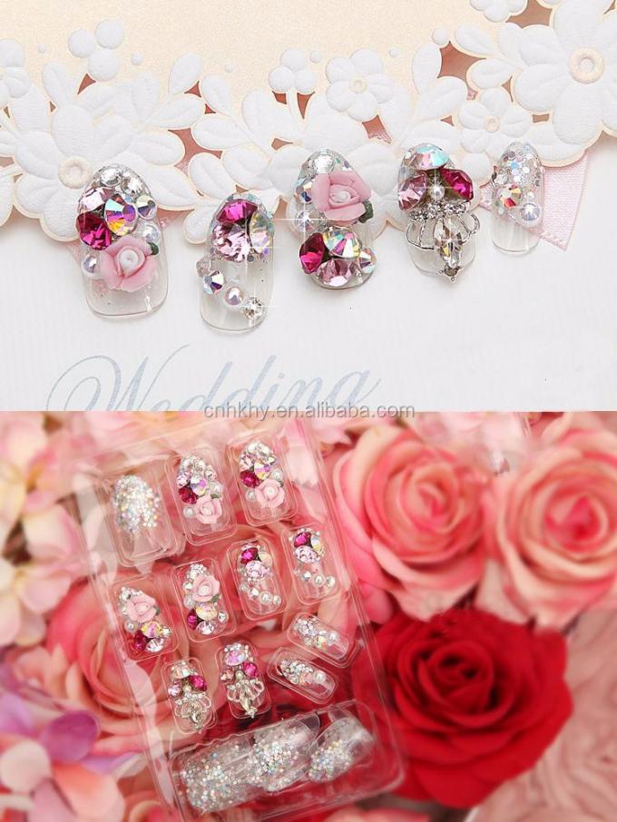 Đá đinh móng L01 Lửa phẳng Điện thoại trang trí 3D Đá nhấp nháy cho công cụ làm móng tay 45g 0