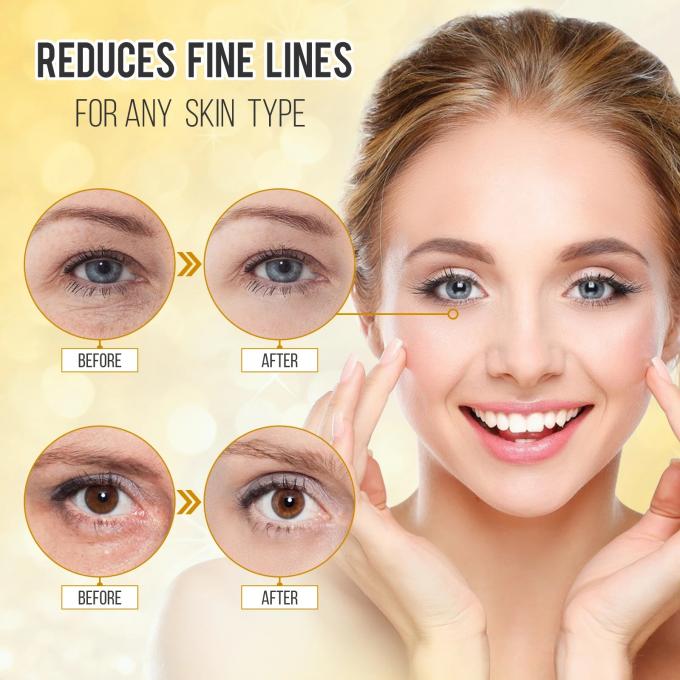 Mặt nạ mắt vàng ẩm để giảm các đường mỏng và nếp nhăn 3