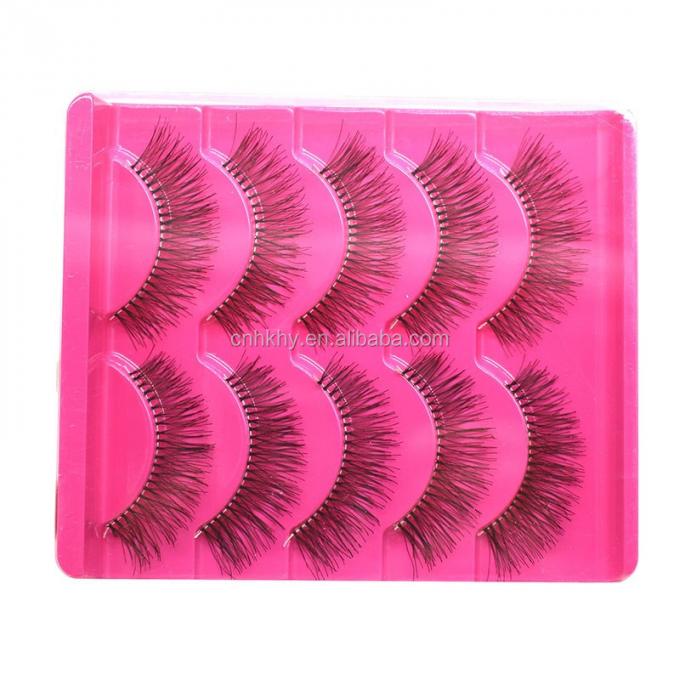 Nâng cấp trò chơi trang điểm của bạn với 5 cặp lông mi giả A21 và phong cách dài tự nhiên 3