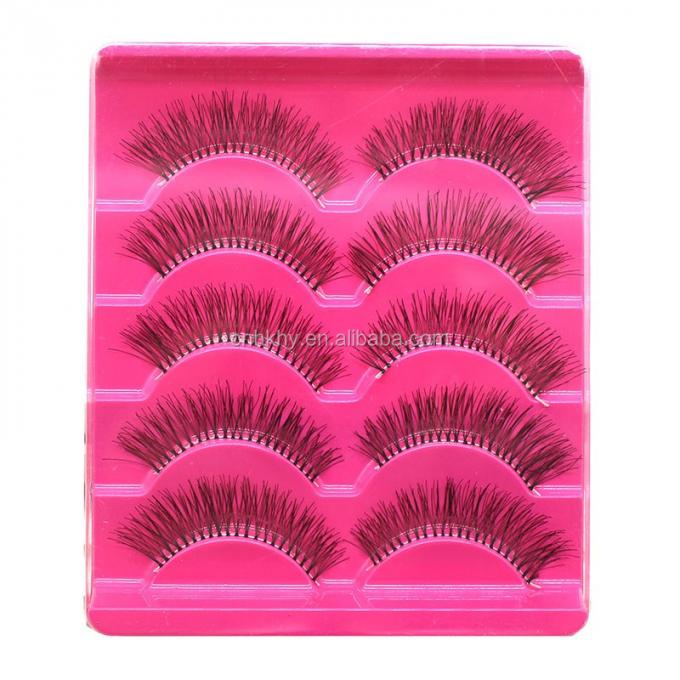 Nâng cấp trò chơi trang điểm của bạn với 5 cặp lông mi giả A21 và phong cách dài tự nhiên 5